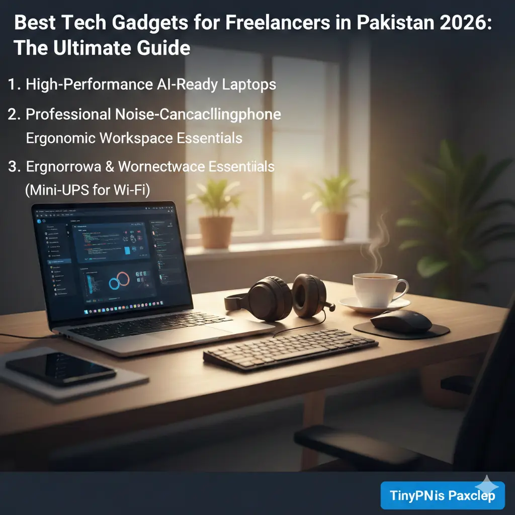 Best Tech Gadgets for Freelancers in Pakistan 2026