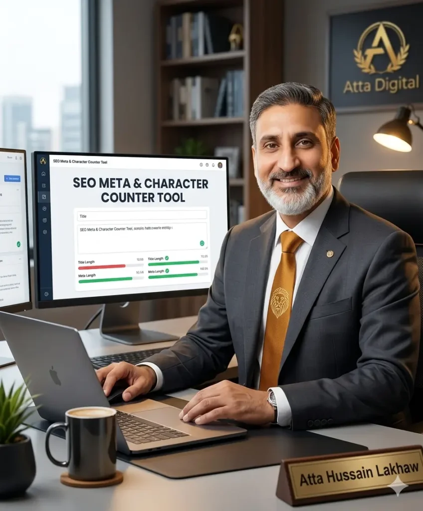 SEO Meta Description Counter Tool by Atta Digital